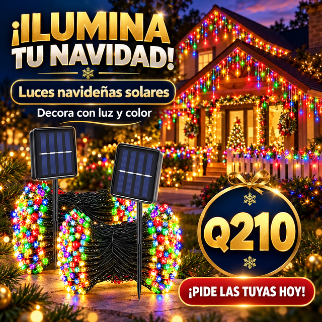 300 Luces LED Navideñas
