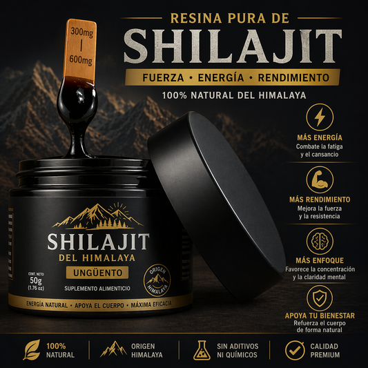 Shilajit® Oro Resina Potente