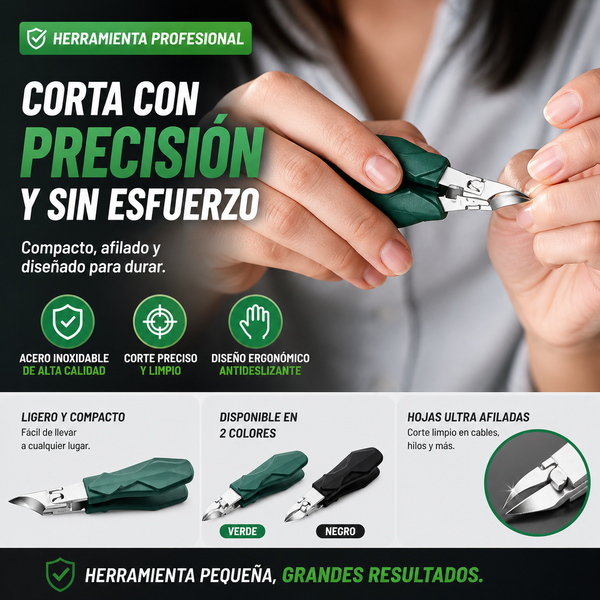 Cortaúñas Profesional Podiátrico Preciso Para Uñas Duras