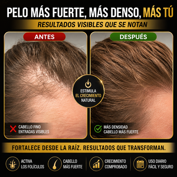 Shampoo CreceFuerte Cebolla Roja Natural