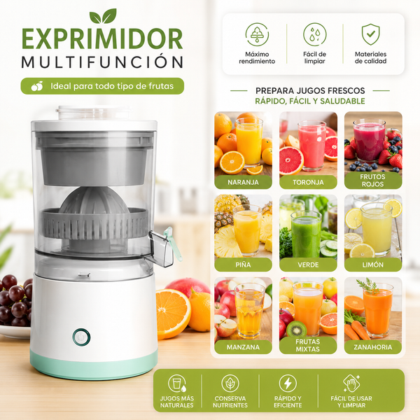 Saca Jugos Inalámbrico Mini Portátil