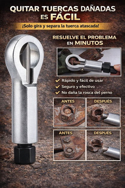 CUT-MAX®  Corta tuercas profesional.