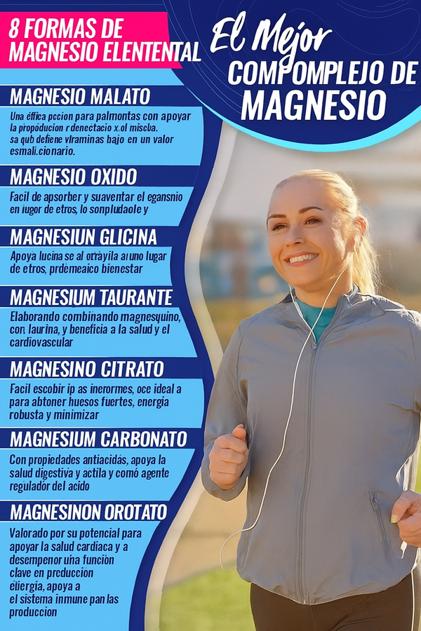 Magnesio para Cuerpo y Mente
