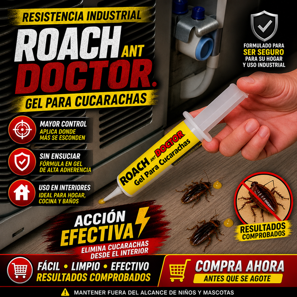 Adiós Cucarachas Rápido